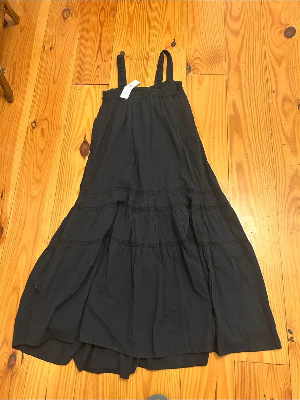 Abercrombie & Fitch Black Maxi Sundress
